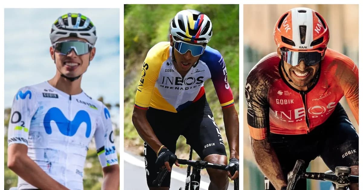 Colombianos destacan en la Faun Drôme Classic 2026; Egan Bernal se ausentó