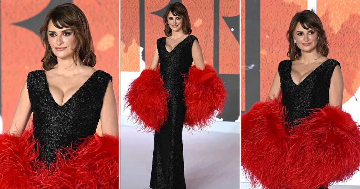 Penélope Cruz deslumbró en Londres con un vestido de los años 20 en el preestreno de 'La Novia'