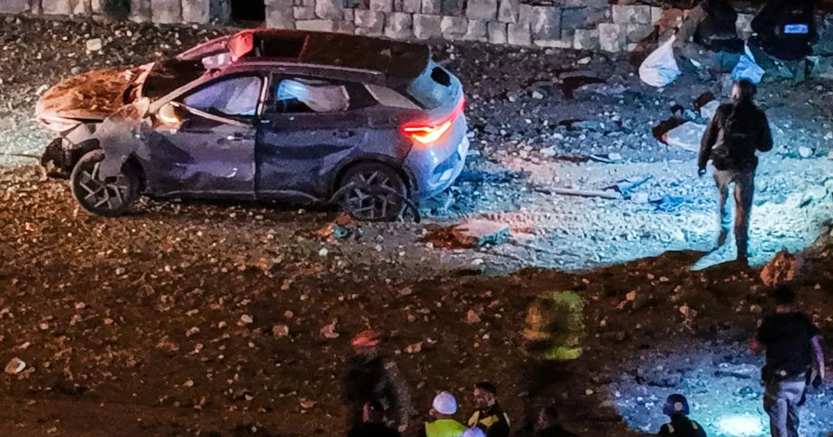 Irán intensifica ataques hacia Israel: al menos siete heridos en Jerusalén