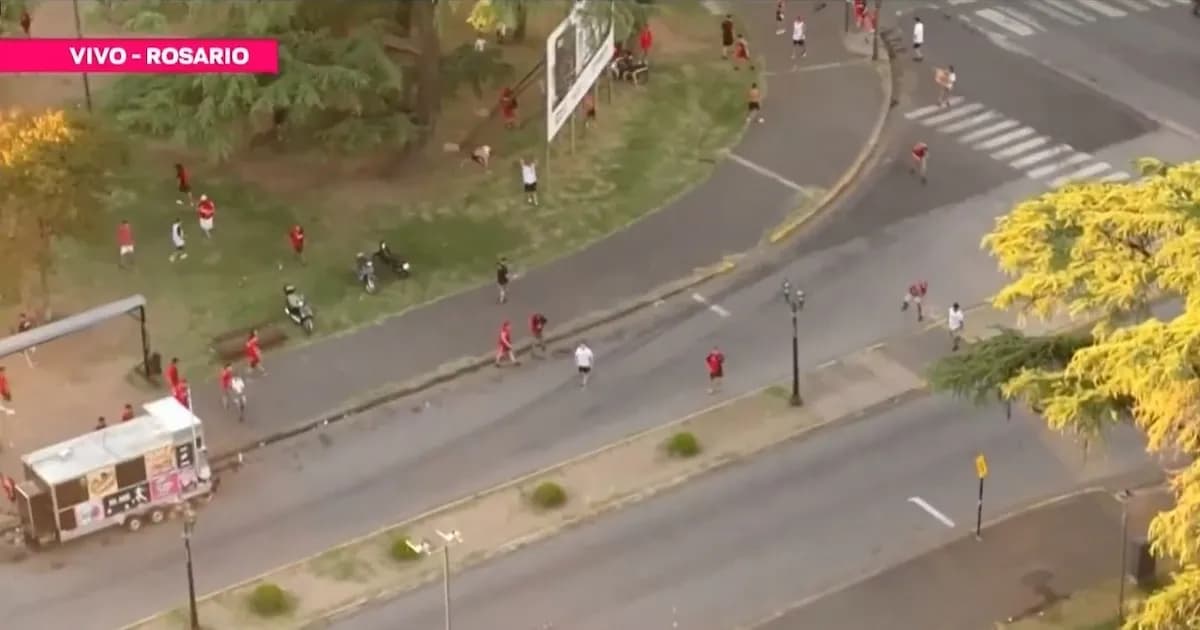 Violencia y disturbios en Rosario tras la derrota de Newell's ante Central
