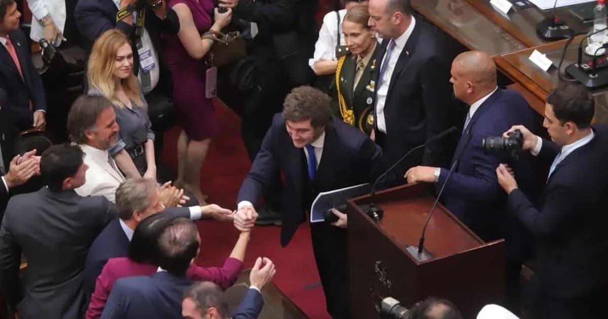 Milei inicia sesiones ordinarias sin mencionar la liberación de Nahuel Gallo