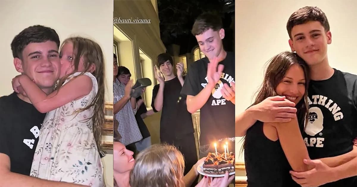 Pampita festejó los 18 años de su hijo Bautista con una emotiva celebración