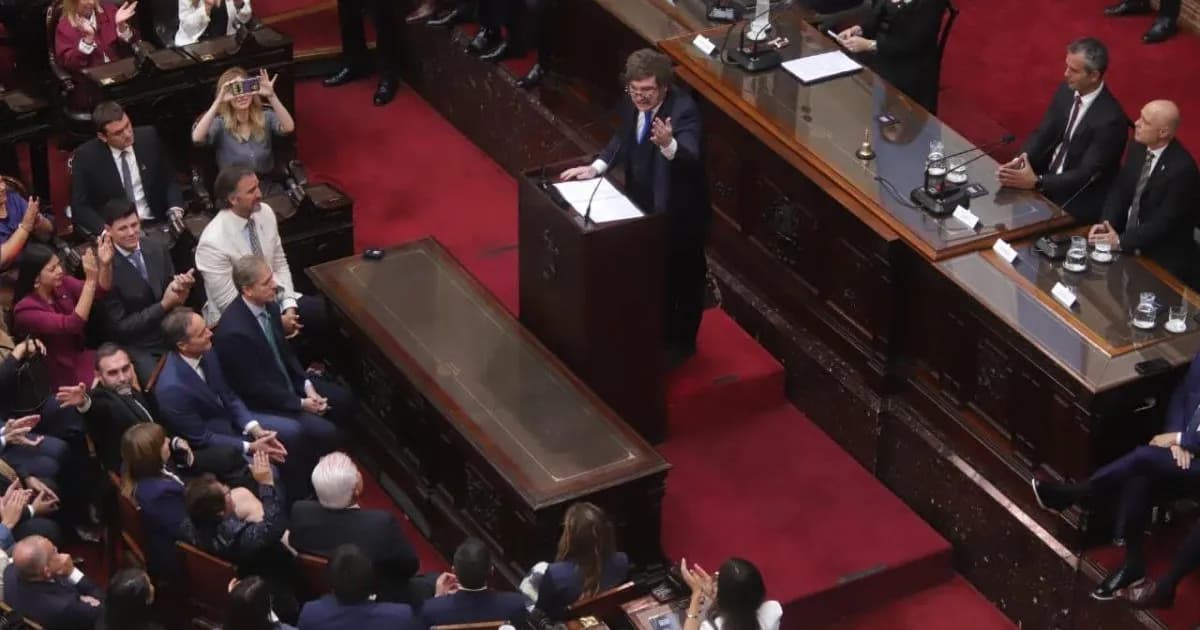 Javier Milei inicia sesiones ordinarias con un discurso confrontativo