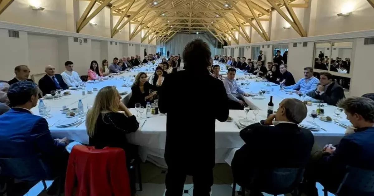 Javier Milei compartió cena en Olivos con legisladores de La Libertad Avanza