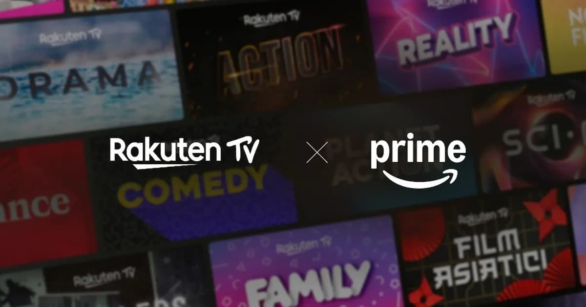 Rakuten TV expande su oferta de canales FAST en Prime Video para Europa