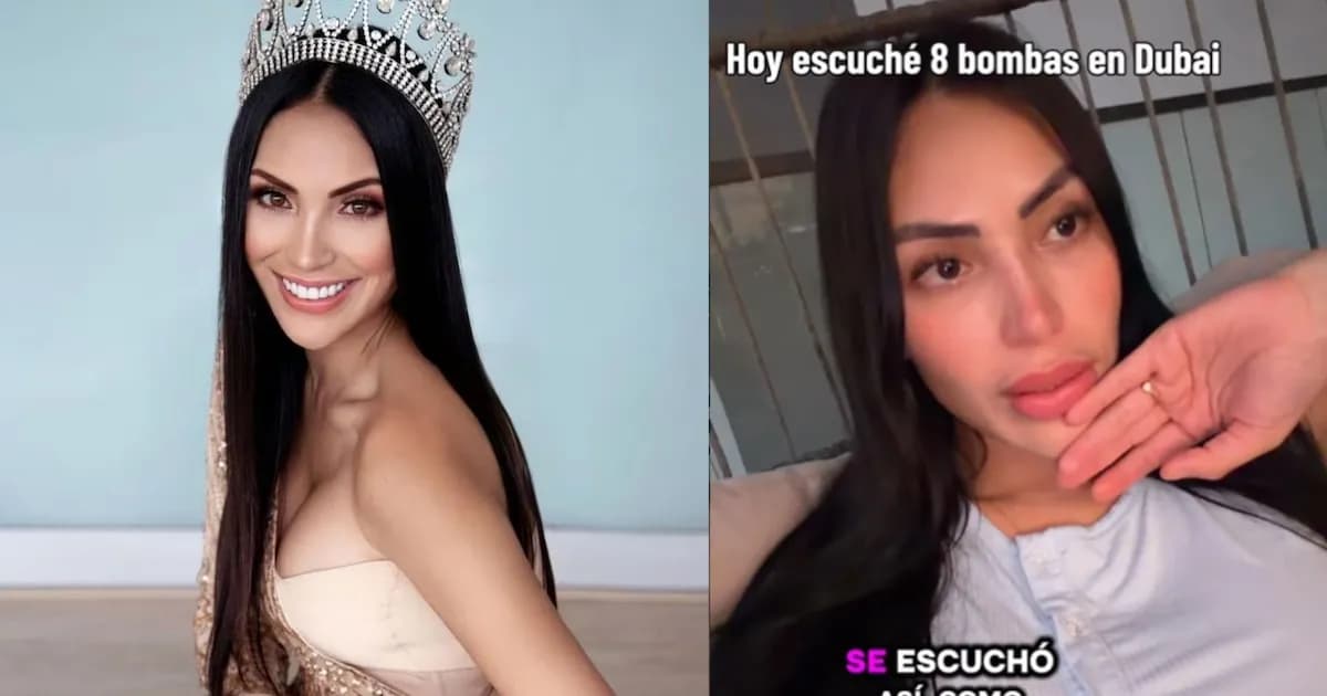 Lesly Reyna expresa su temor en Dubái ante la escalada de violencia: "No se puede dormir tranquila"