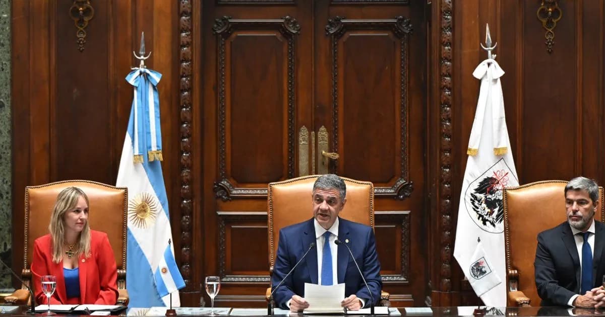 Jorge Macri inicia las sesiones en CABA con énfasis en seguridad y reducción de impuestos