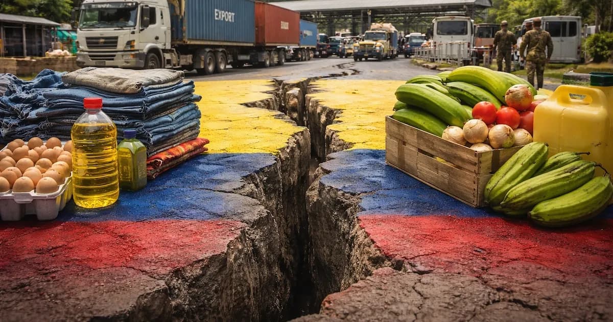 Colombia implementa un incremento del 50% en aranceles a productos ecuatorianos