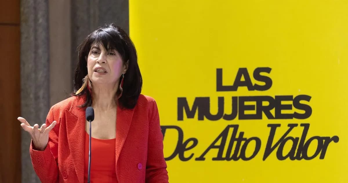 Ángela Molina lidera campaña por la Igualdad en el Día de la Mujer