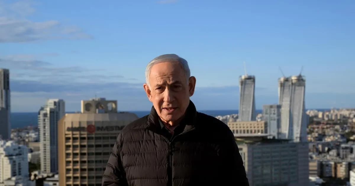 Netanyahu advierte sobre el peligro nuclear de Irán tras ataques en Beersheba