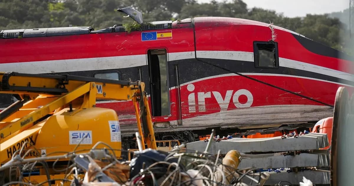 Solo un maquinista reportó anomalías en el accidente ferroviario de Adamuz