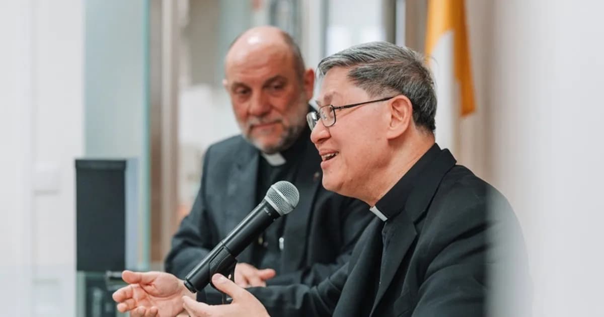 El Cardenal Tagle invita a España a compartir su fe como un regalo al mundo