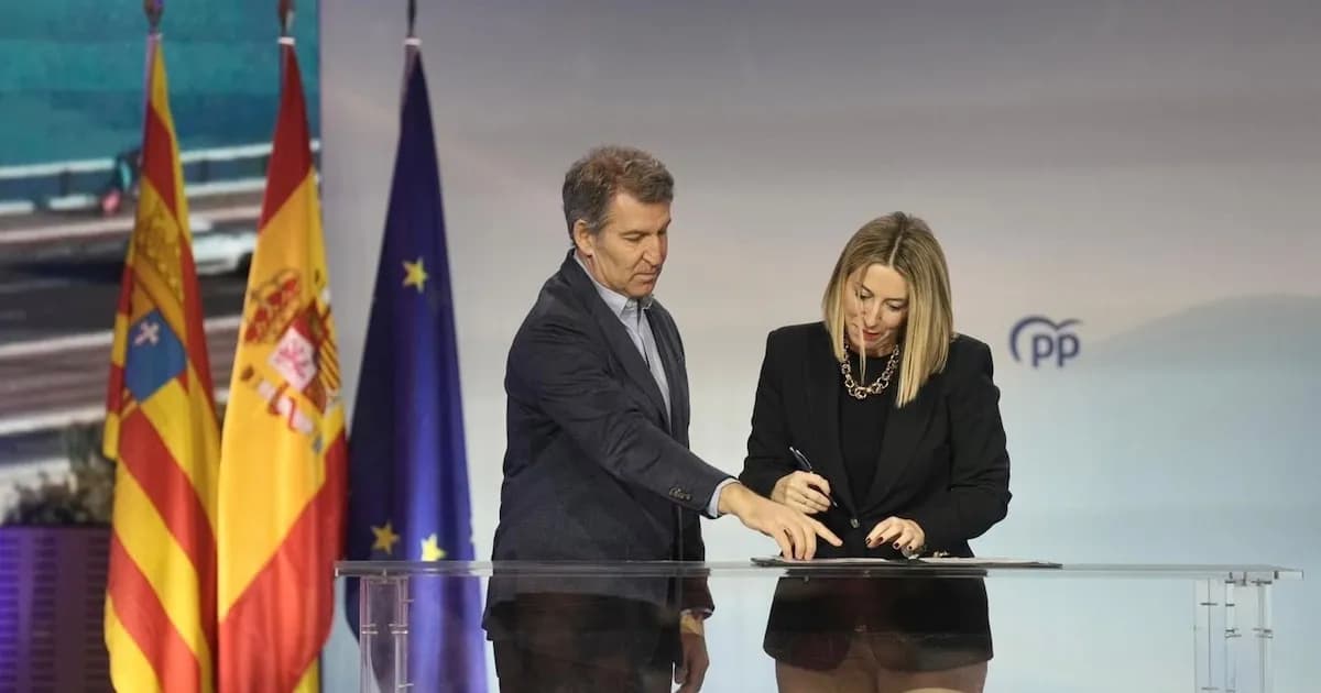 El PP busca consenso en Extremadura y Aragón para evitar un bloqueo político