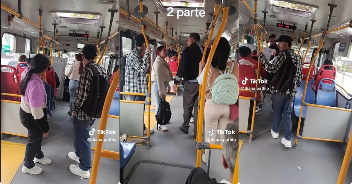 Violenta confrontación entre pasajera y conductor del Sitp se vuelve viral en redes sociales