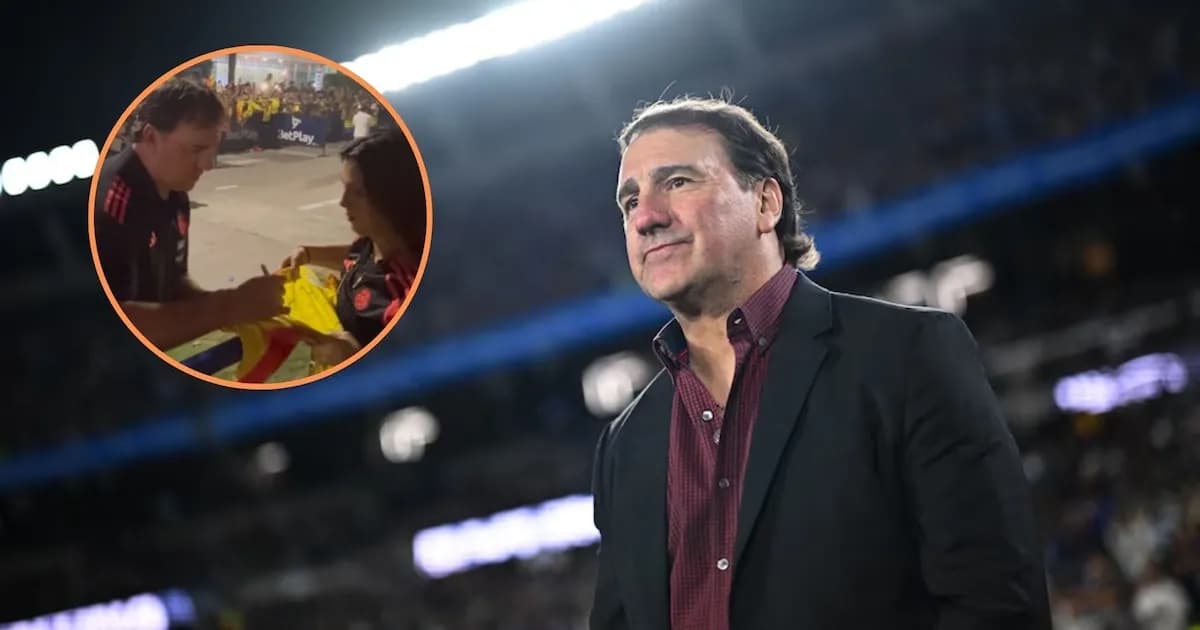 Néstor Lorenzo destaca la pasión de la hinchada colombiana: “La selección es de todos”