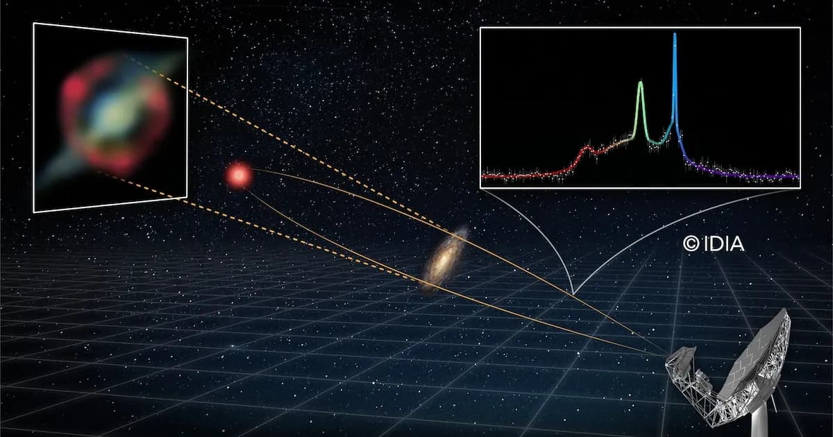 Descubren un láser cósmico a 8 mil millones de años luz que transforma nuestra comprensión del universo