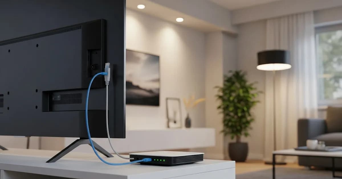 ¿Cuándo es recomendable usar un cable Ethernet para tu televisor?