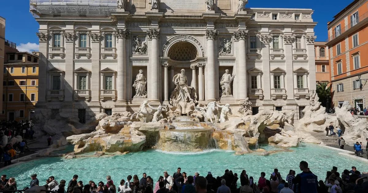 La Fontana de Trevi genera 500 mil euros en su primer mes con acceso pago