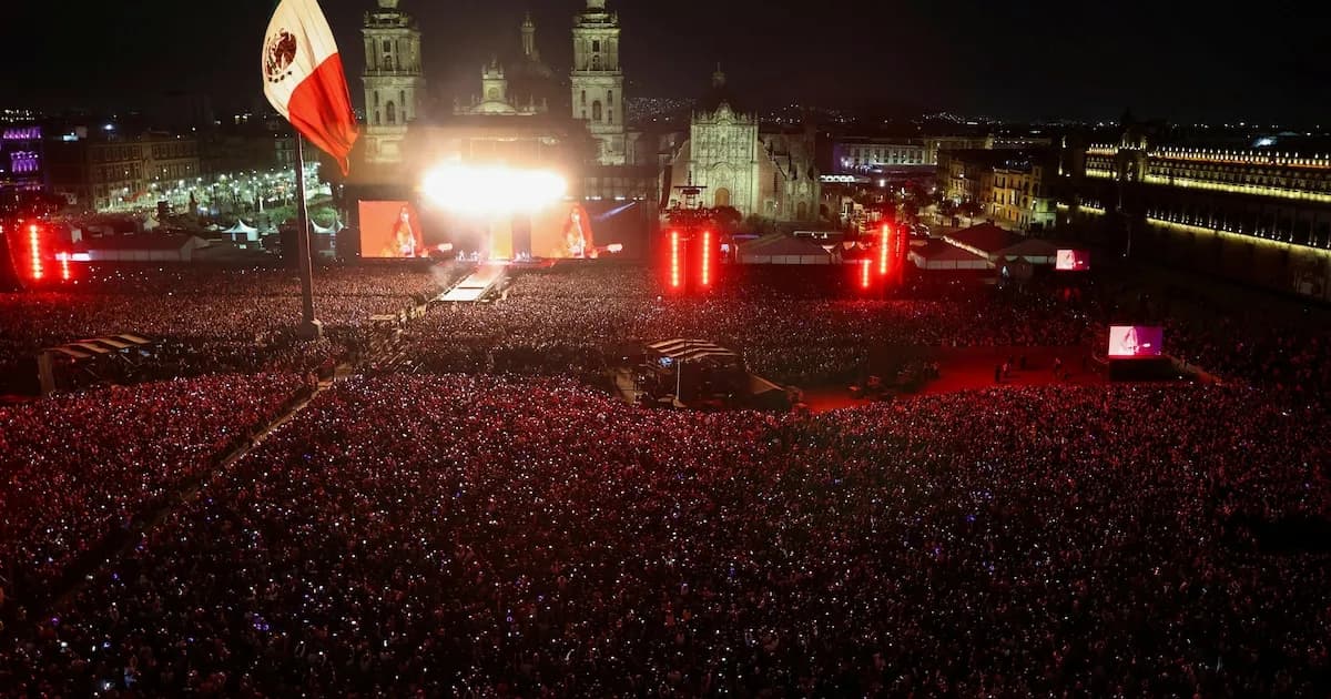 Shakira en el Zócalo: Un éxito que muestra la preparación de la CDMX para el Mundial 2026