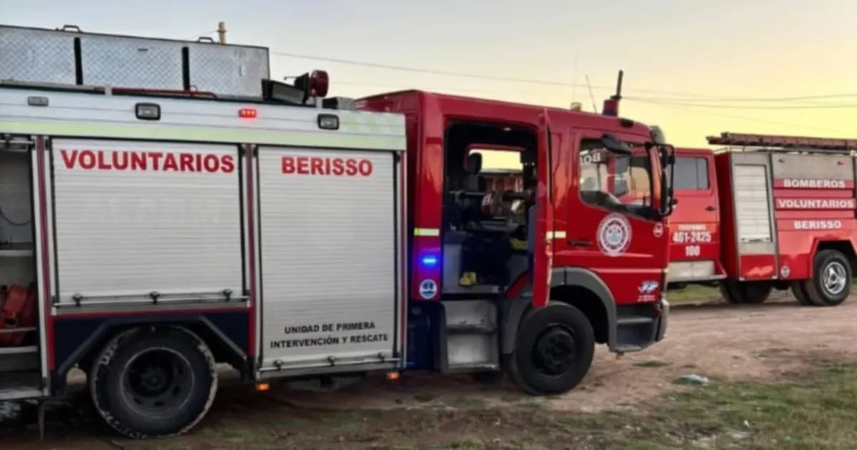 Trágico incendio en Berisso: una anciana pierde la vida en su hogar
