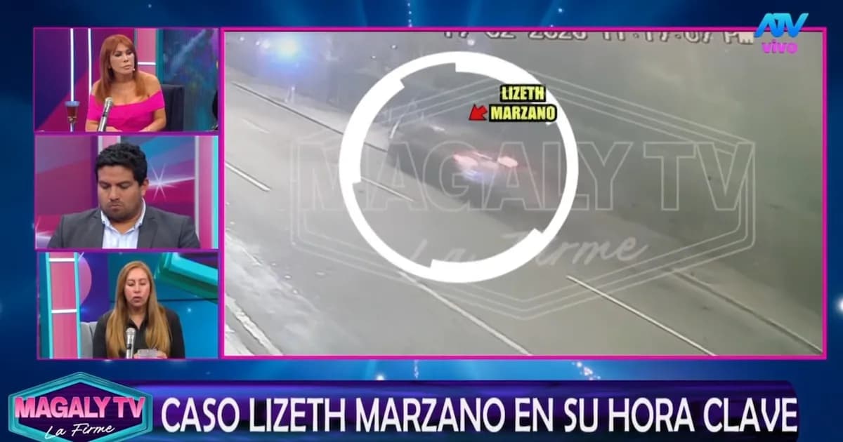 Video revela detalles impactantes del fatal atropello a Lizeth Marzano