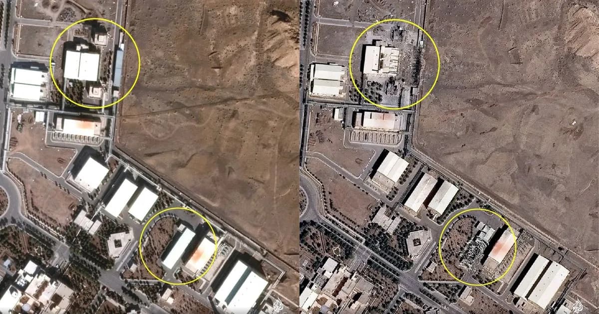 OIEA reconoce daños en la planta nuclear de Natanz, sin riesgo de radiación