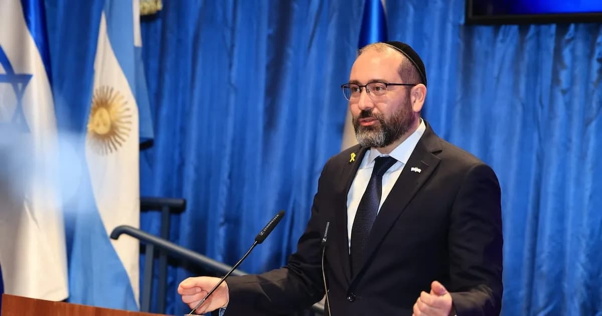 Embajador argentino en Israel: "Irán es el Estado más peligroso del mundo"