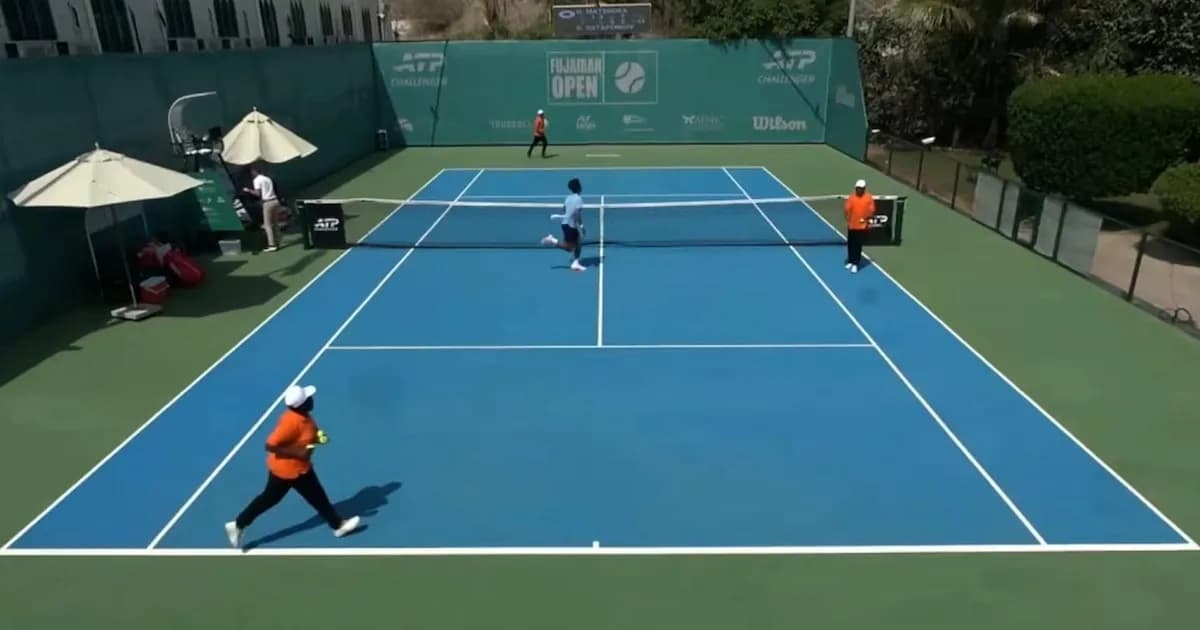 Alarma y caos en un Challenger de tenis en Emiratos tras ataque aéreo