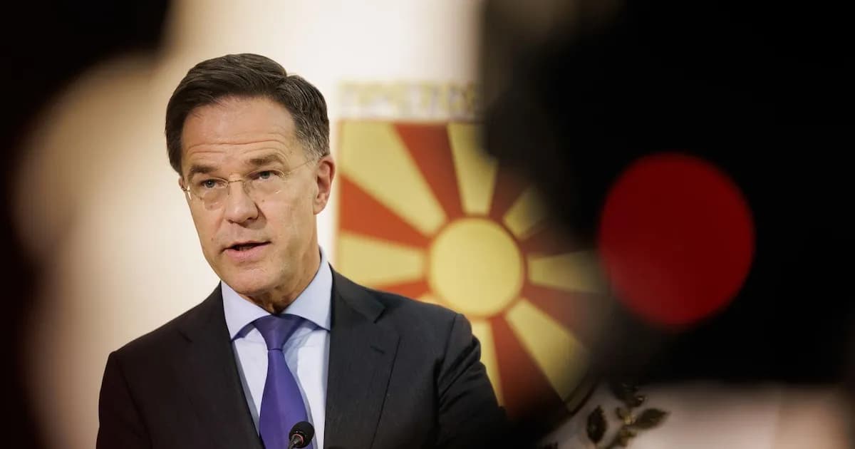 Rutte resalta el compromiso de España con la OTAN tras rechazar apoyo a EE.UU. en Irán