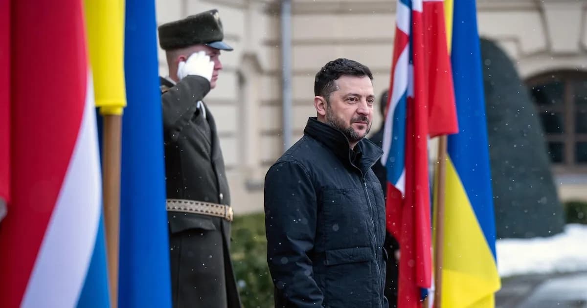 Zelenski propone colaboración antiaérea a países del Golfo a cambio de mediación con Rusia