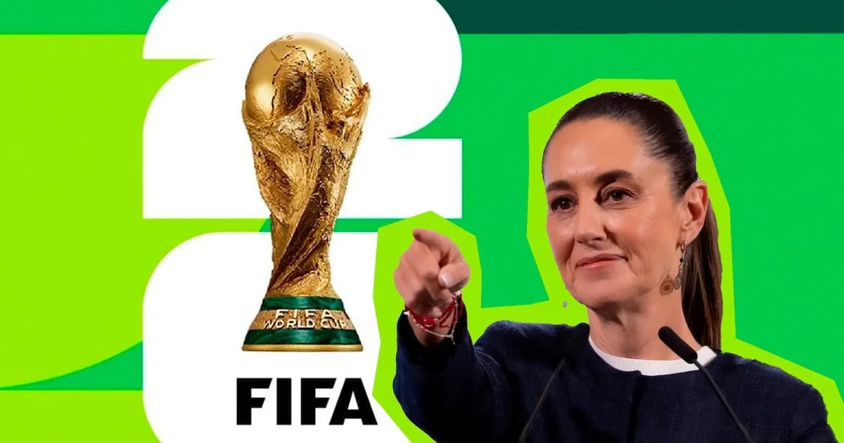 Sheinbaum anuncia quiénes están autorizados a tocar la Copa del Mundo 2026
