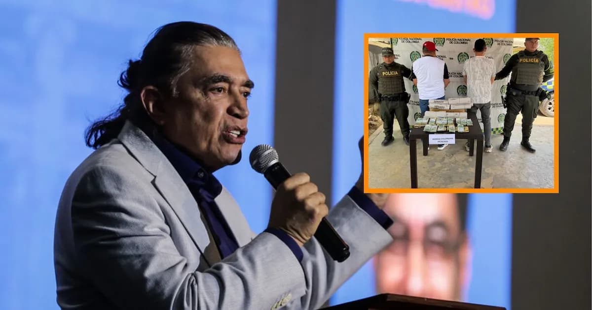 Detienen a escolta de político colombiano con dinero para compra de votos en plena campaña