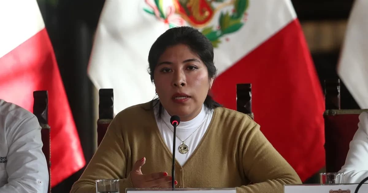 Balcázar analiza entrega de salvoconducto a Betssy Chávez tras asumir la presidencia