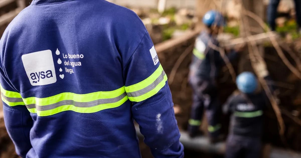 AySA presenta superávit y el Gobierno avanza en la privatización del 90% de la empresa