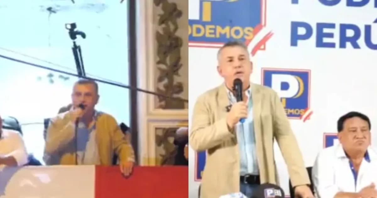 Daniel Urresti regresa a la política tras su liberación y aspira a ser ministro del Interior