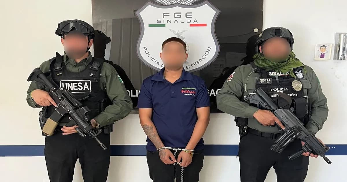 Detienen a José Manuel “N”, sospechoso del feminicidio de Rubí Patricia en Mazatlán