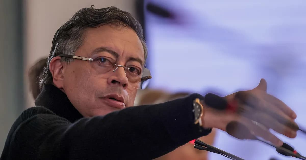 Petro critica a gobernantes que promueven la muerte como política de seguridad en Colombia
