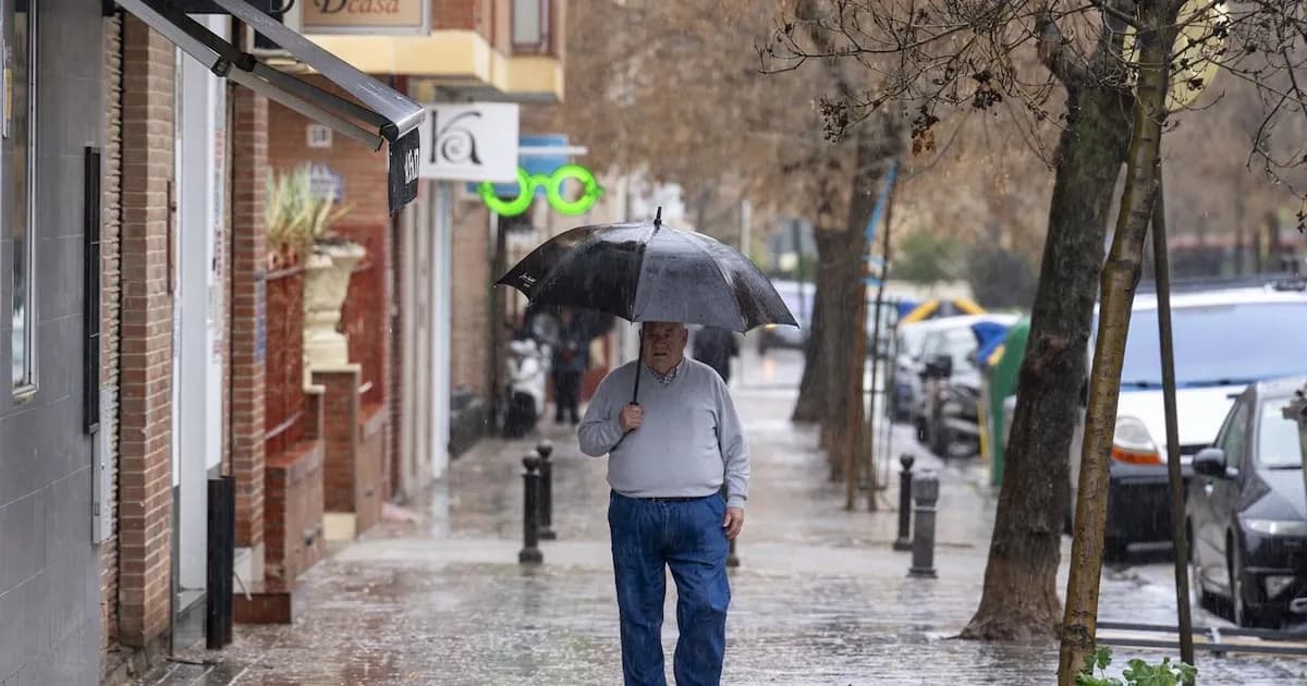 La tormenta Regina azota Andalucía, Castilla-La Mancha y Madrid con intensas lluvias