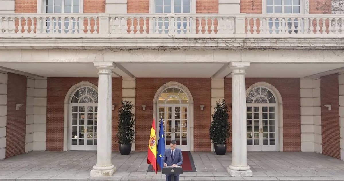 Pedro Sánchez responde a Trump: 'El seguidismo no es liderar, estamos orgullosos de ser españoles'
