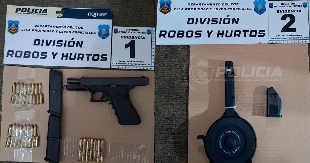 Deportación de cinco chilenos armados tras ser arrestados en Neuquén