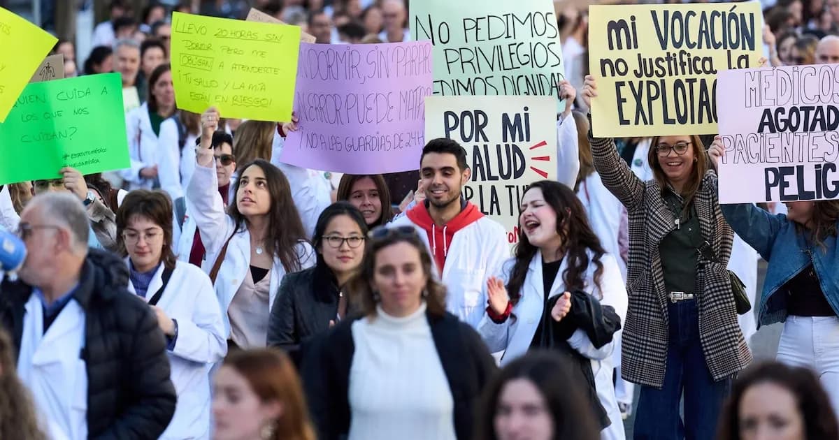 Justicia respalda servicios mínimos en huelga de médicos en Comunidad Valenciana