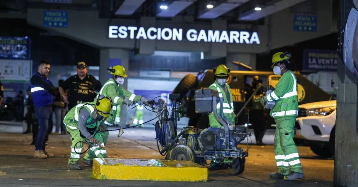 Desalojo en Gamarra: la Municipalidad de Lima retira ambulantes de la avenida Aviación