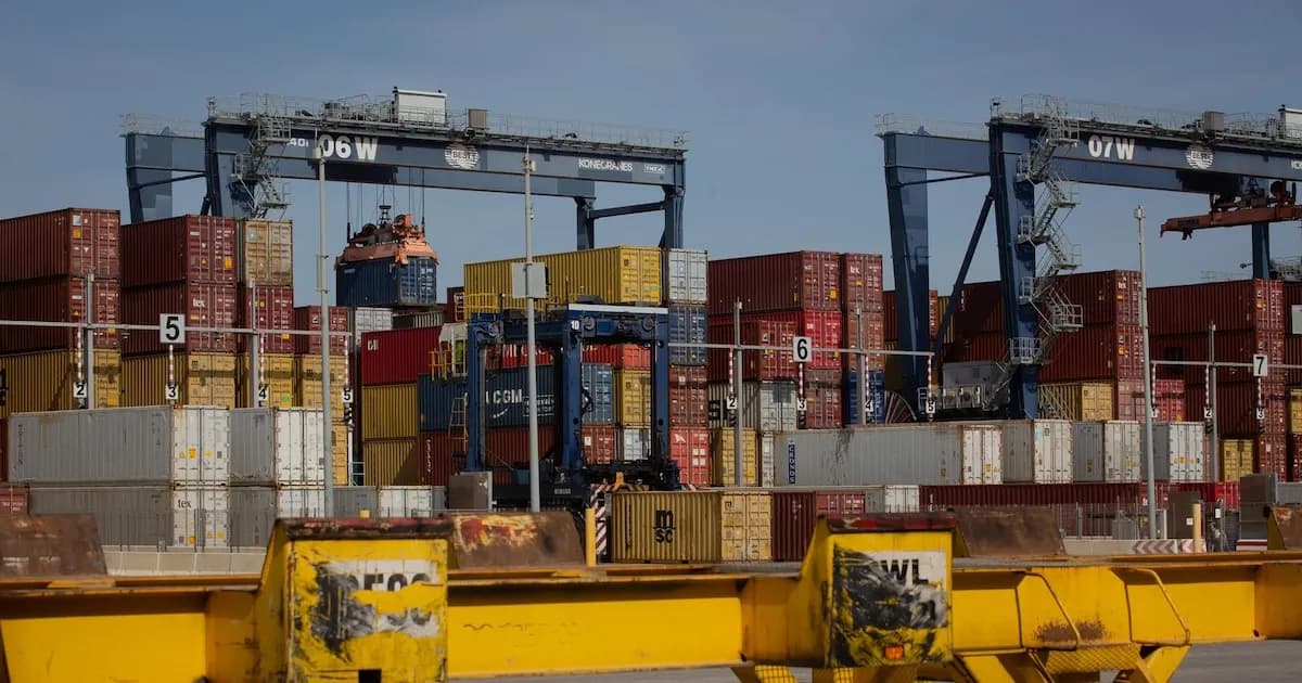 Las exportaciones españolas a EE. UU. caen un 8% en 2025, aumentando el déficit comercial