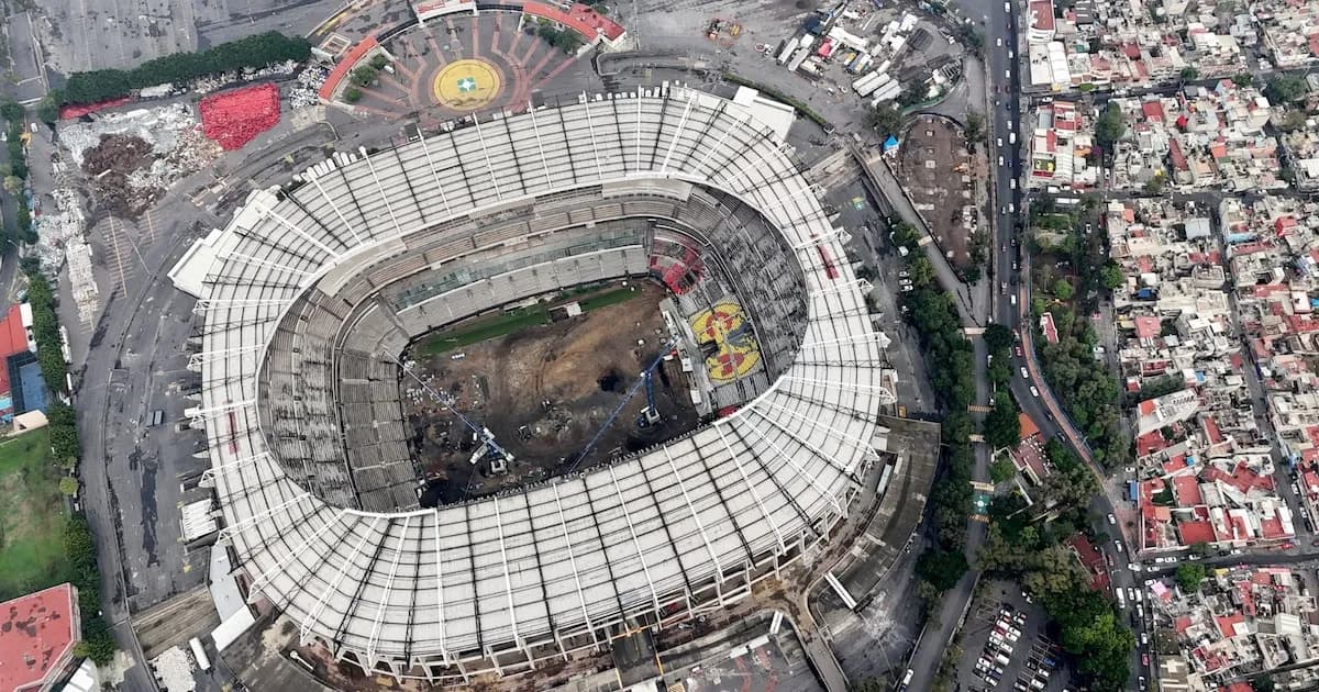 El Estadio Azteca estará listo para el Mundial 2026, asegura su director general