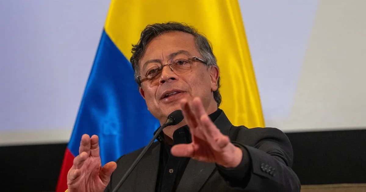 Petro ordena captura de compradores de votos en Colombia antes de elecciones de marzo