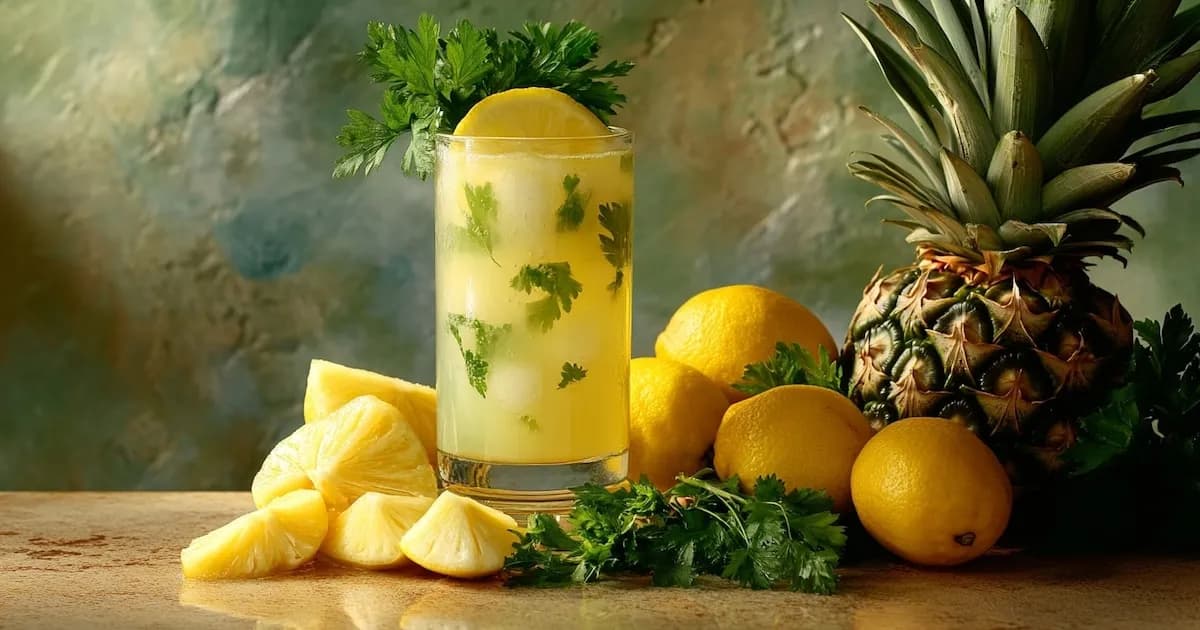 Agua de piña, limón y naranja: una bebida refrescante y saludable