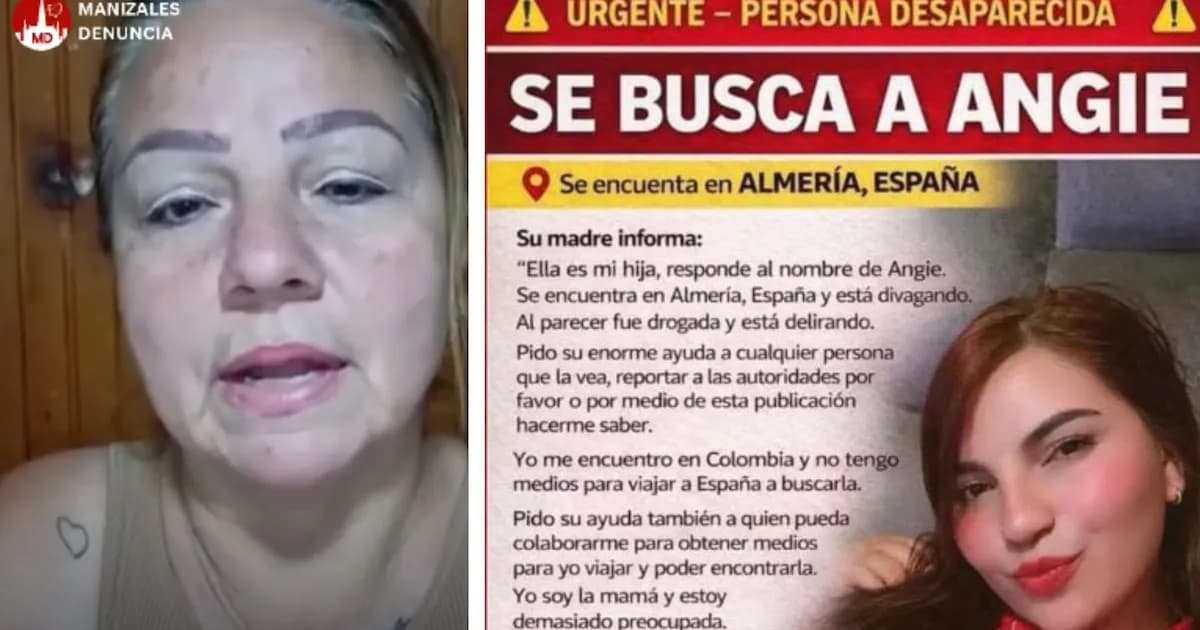 Madre colombiana solicita ayuda para repatriar a su hija en España tras un grave incidente