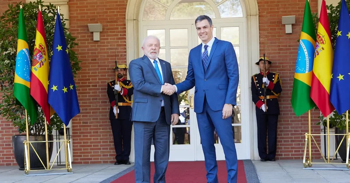 Sánchez y Lula abogan por el fin de la guerra en Oriente Próximo