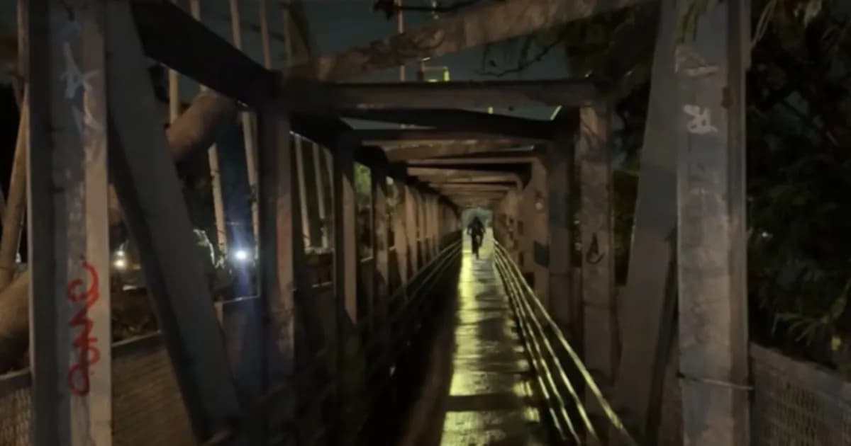 Youtuber denuncia la peligrosidad de puentes peatonales en Bogotá