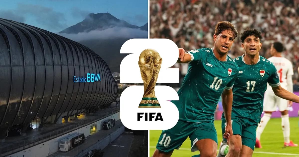 Incertidumbre sobre la participación de Irak en el repechaje mundialista por crisis en Medio Oriente